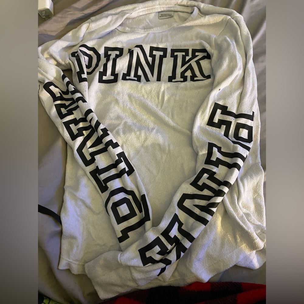 PINK long sleeve shirt size xs